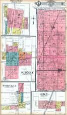 Ogden Township, Pesotum, Sidney, Bondville, Royal, Champaign County 1913